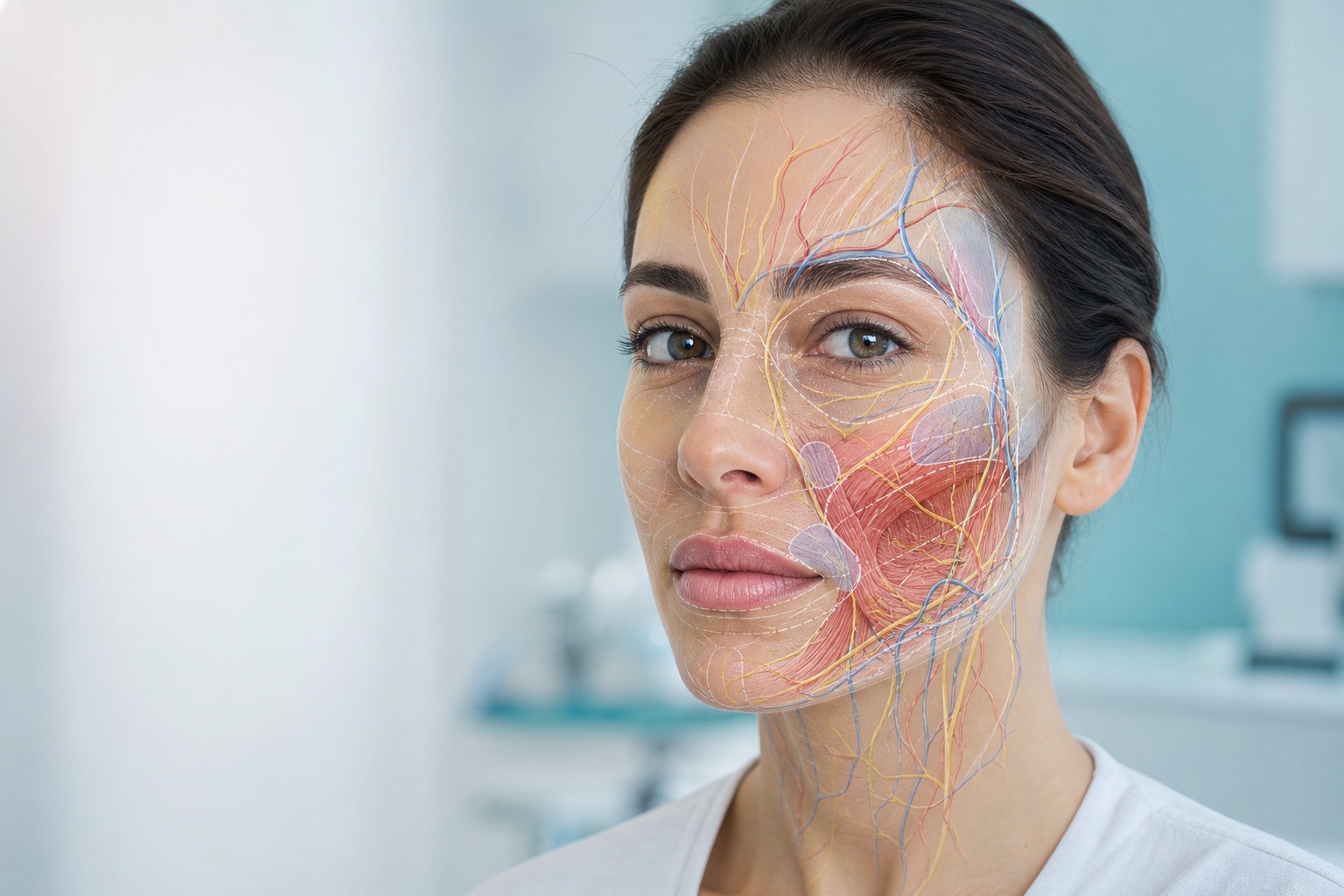 Anatomía facial para inyectables en Las Condes